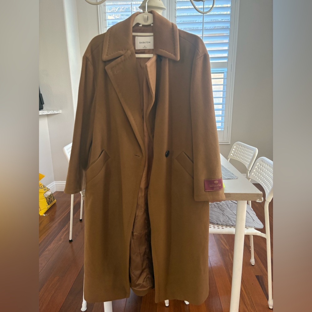 Aritzia Babaton virgin wool coat